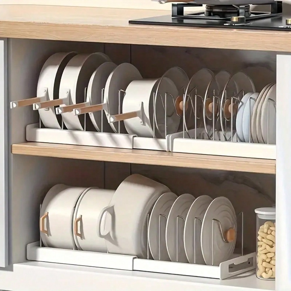 Kitchen Utensils - 1pc Ultimate Kitchen Organizer Space-Saving Expandable