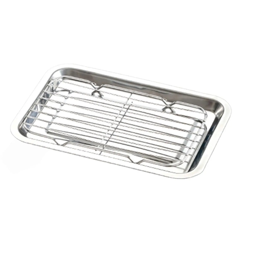 Stainless Steel Baking Tray wi - Kitchen Baking Tray Rack 评论和价格