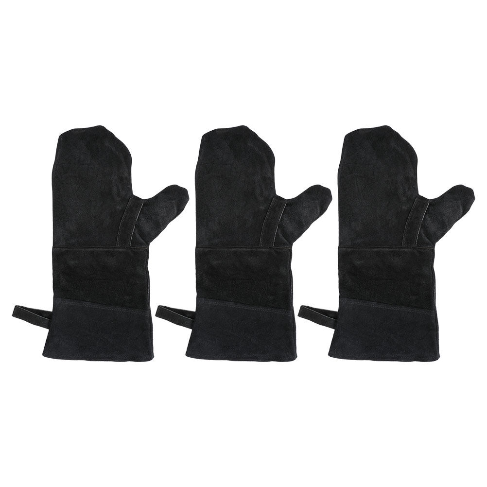 3Pcs Heat Resistant Black Oven - Baking Kitchen Design 评论和价格