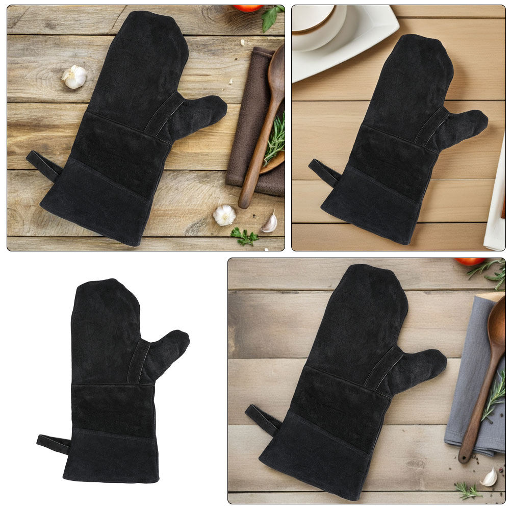 3Pcs Heat Resistant Black Oven - Baking Kitchen Design 评论和价格