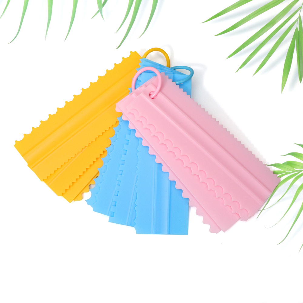 Jaswehome 4Pcs Plastic Cake De - Fondant Smoother Set 评论和价格