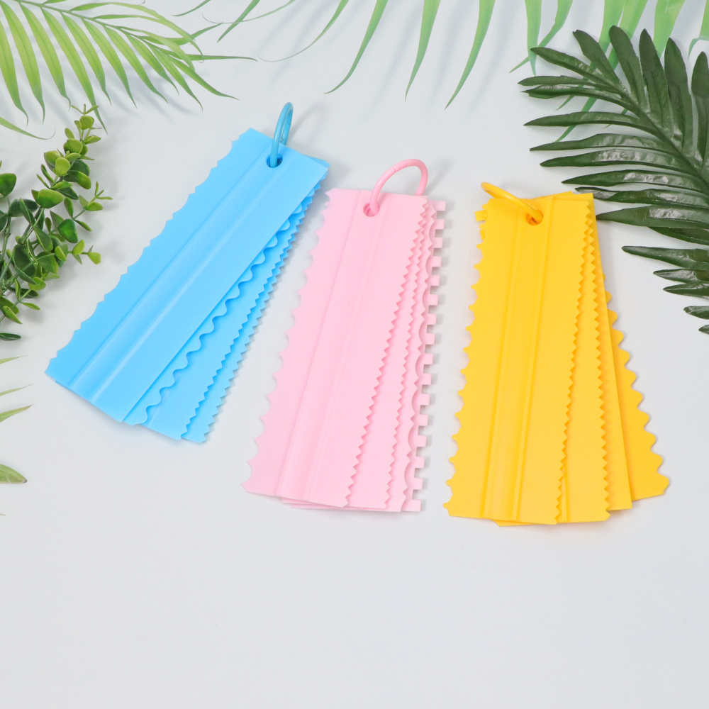 Jaswehome 4Pcs Plastic Cake De - Fondant Smoother Set 评论和价格