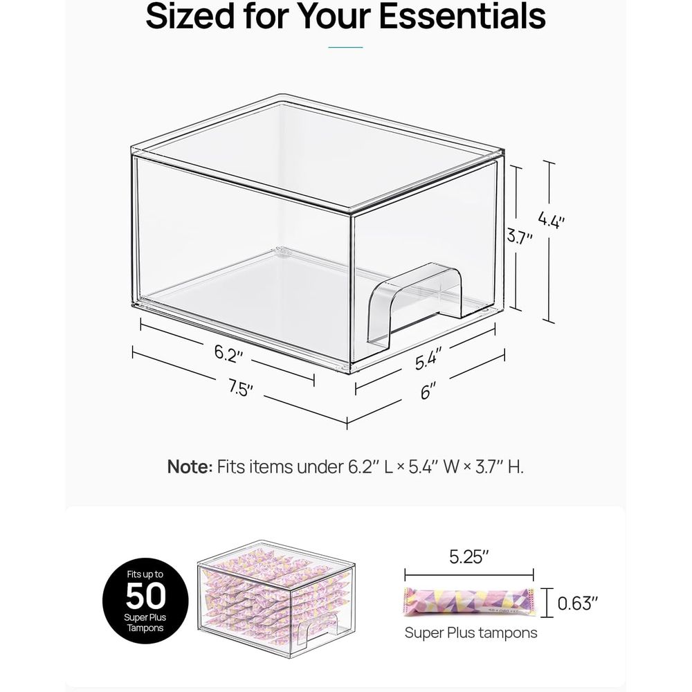 Small Clear Stackable Storage  - Kitchen Zo 评论和价格