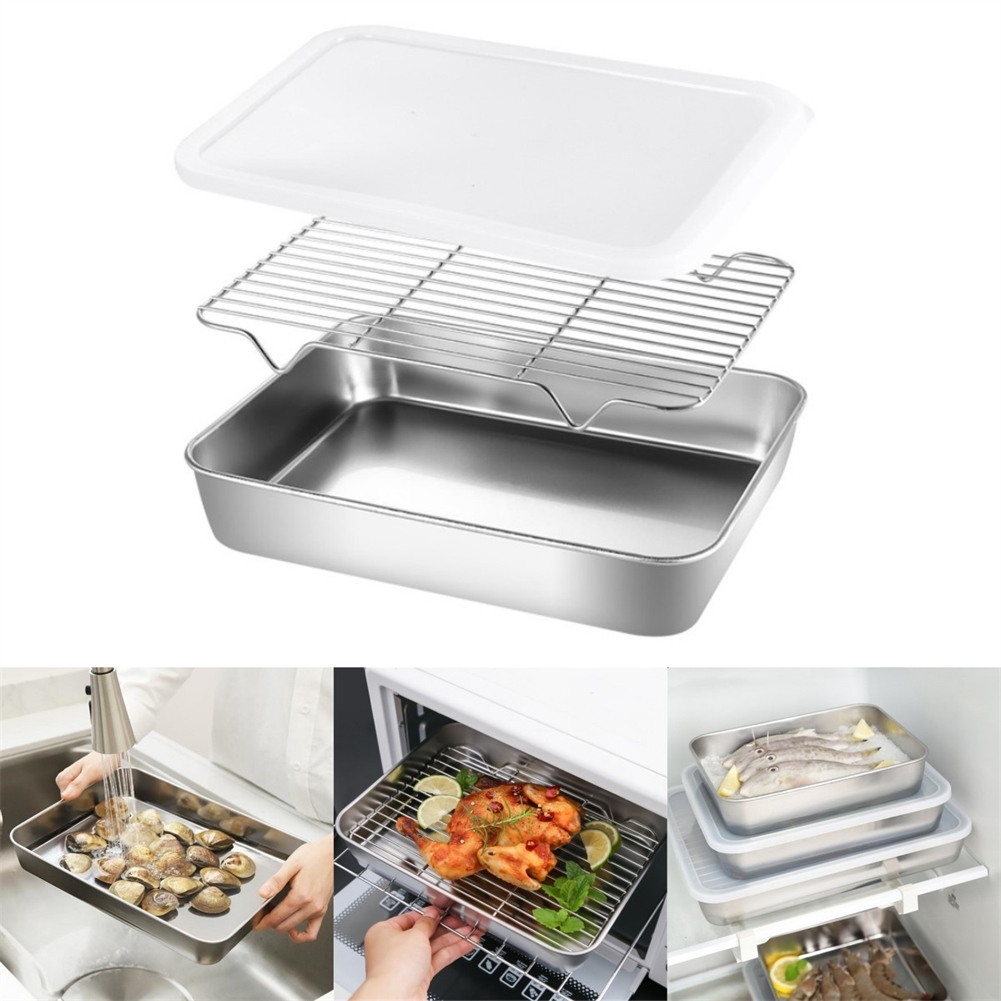 Stainless Steel Baking Pan Tra - Kitchen Baking Tray Rack 评论和价格