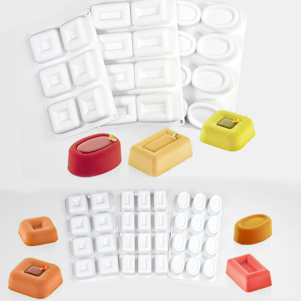 Savarin Mousse Cake Mold Squar - Baking Kitchen Design 评论和价格