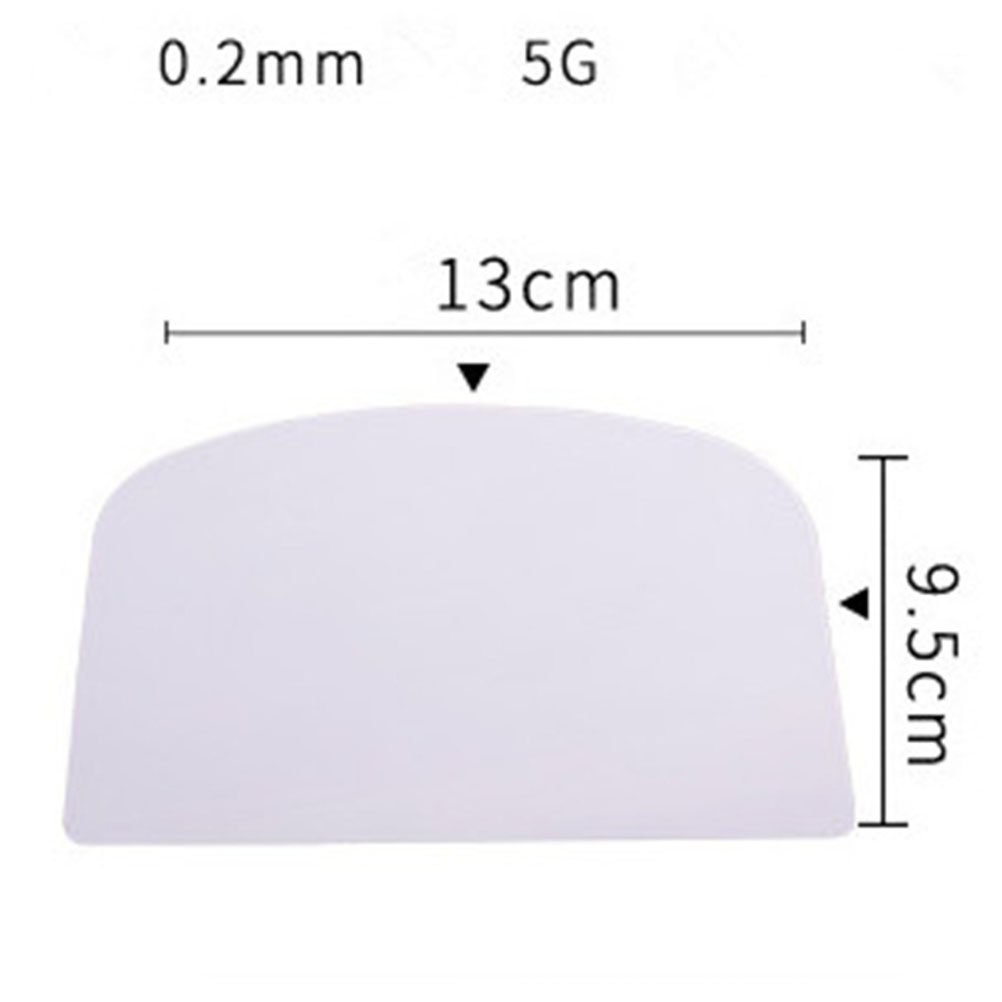 4Pcs Cake Scraper Set White Pl - Fondant Smoother Set 评论和价格