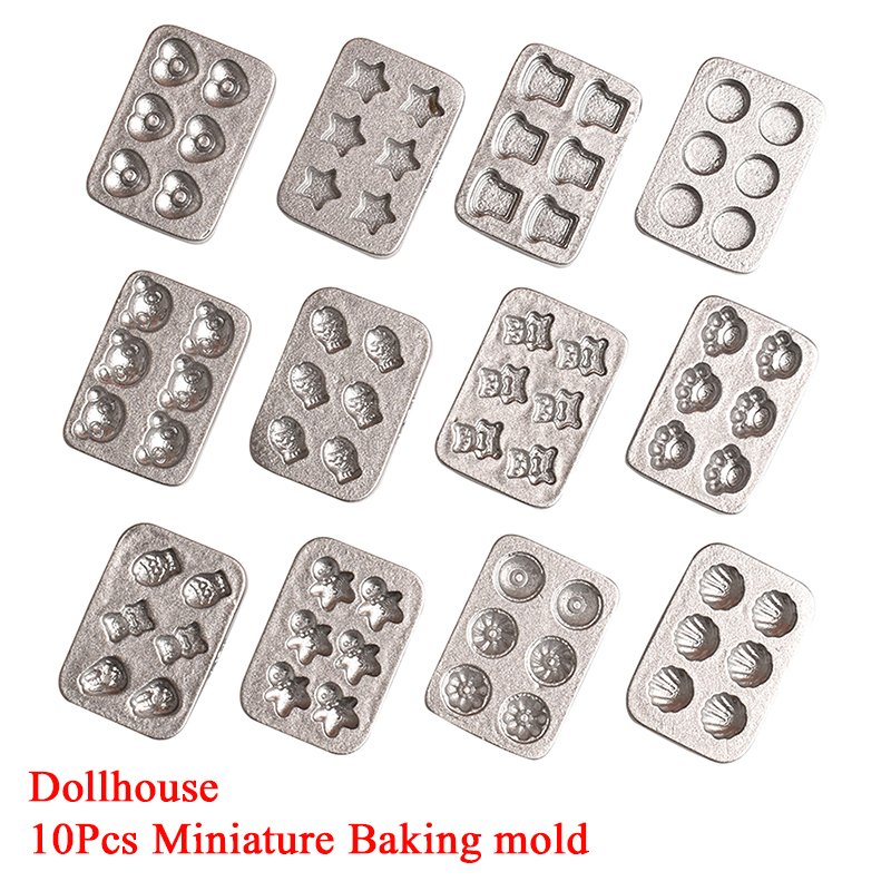 10pcs Doll House Miniature Min - Baking In Kitchen 评论和价格