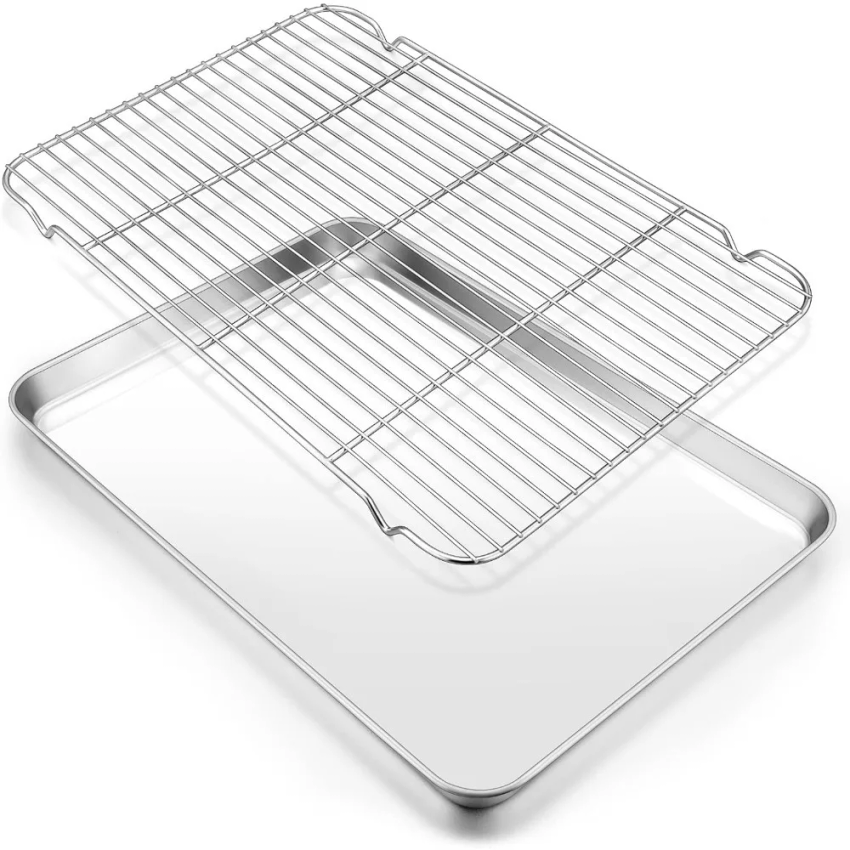 304 Stainless Steel Baking Tra - Kitchen Baking Tray Rack 评论和价格