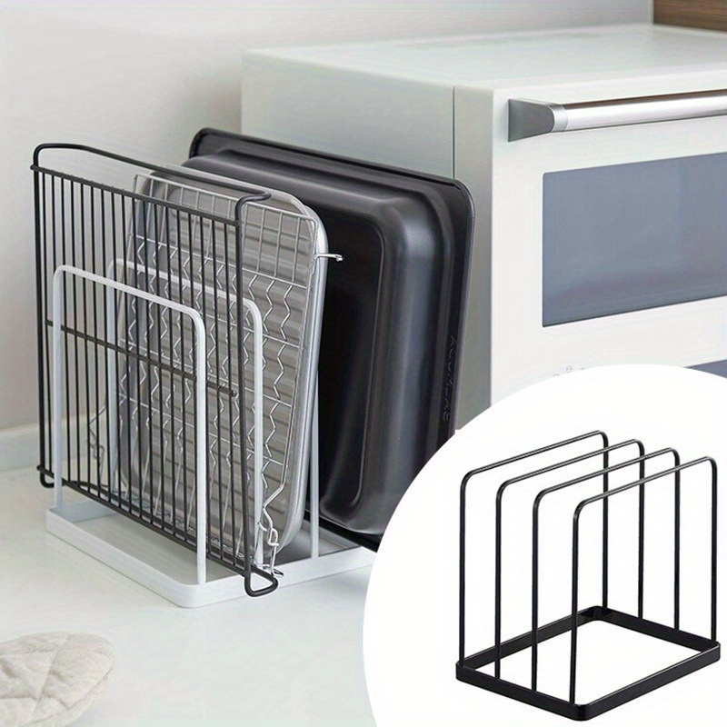 Vertical Cutting Board Rack Fo - Kitchen Baking Tray Rack 评论和价格