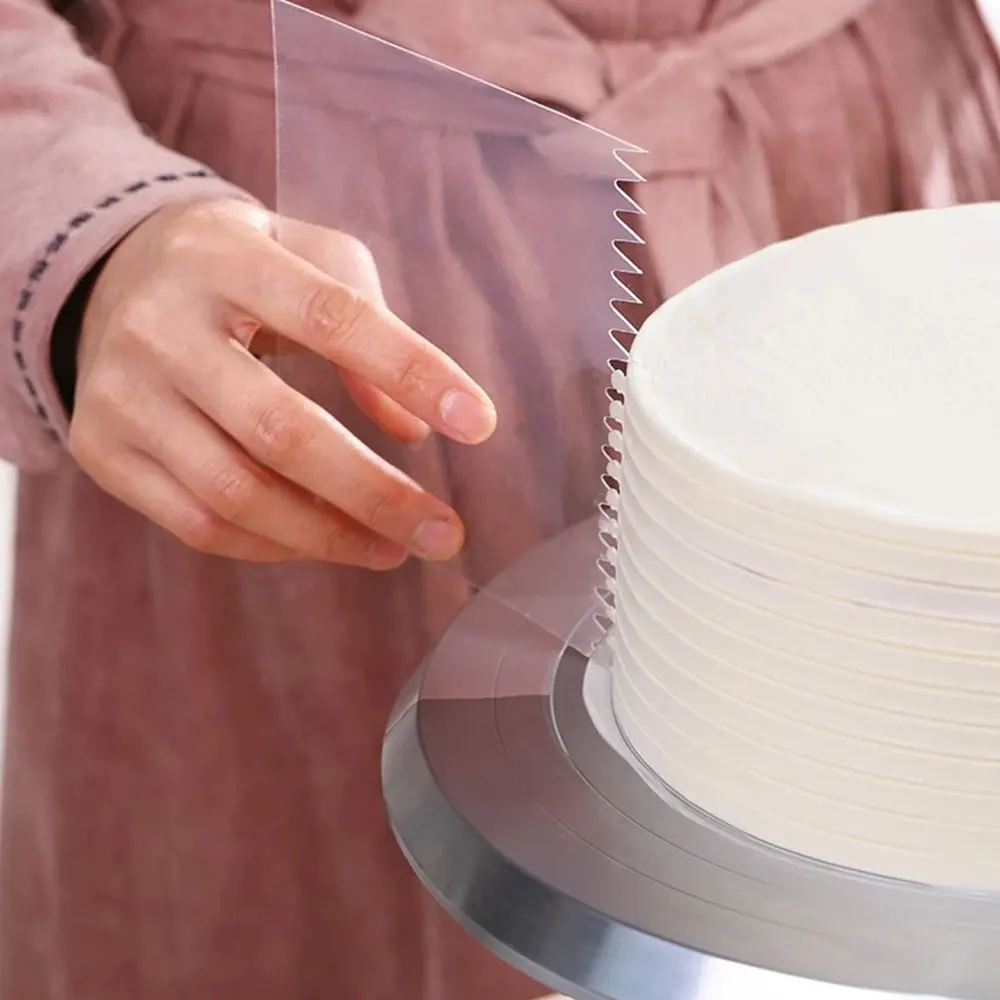 9Pcs Cake Scraper Fondant Mous - Fondant Smoother Set 评论和价格